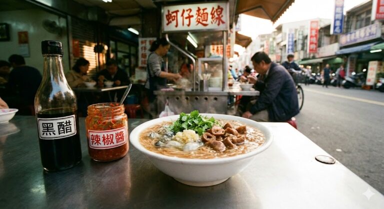 《共煮的島嶼》Vol 7 麵線糊 × 蚵仔麵線——一碗鄉下味的信用與時間