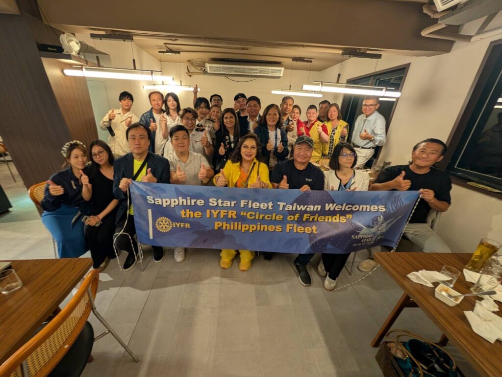 IYFR 蒼藍星支隊歡迎菲律賓支隊成員團體合照